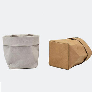 Washable Paper Bag Planter Pot