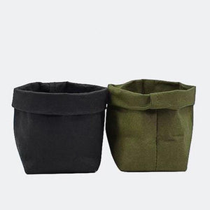 Washable Paper Bag Planter Pot