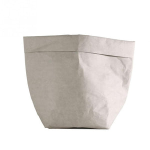 Washable Paper Bag Planter Pot