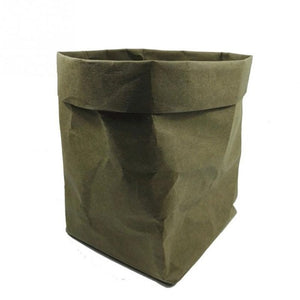 Washable Paper Bag Planter Pot