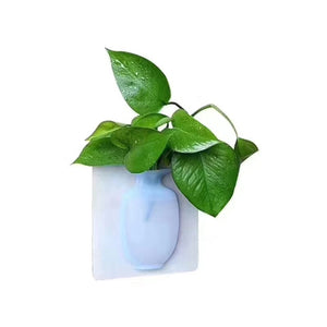 Silicone Sticky Wall Magic Plant Vase