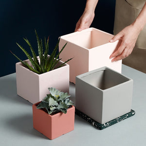 Industrial Style Colorful Ceramic Pots