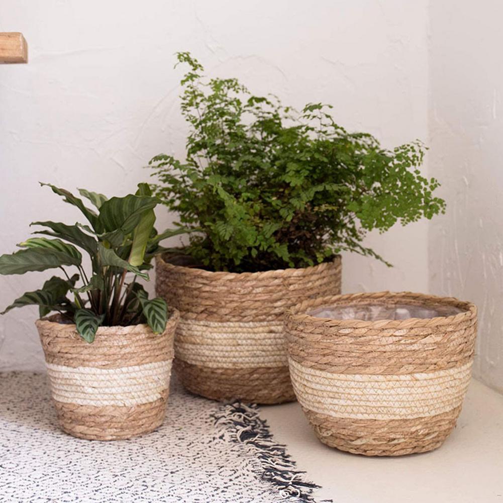 Woven Flower Baskets