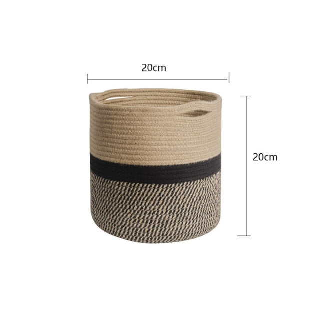 Hand-woven Simple Flower Pot