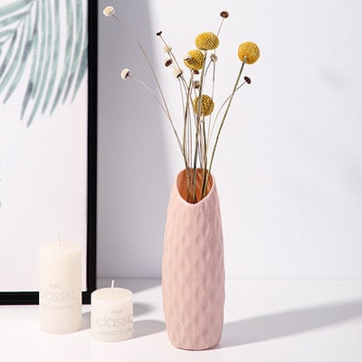 Plastic Vase For Home Decor