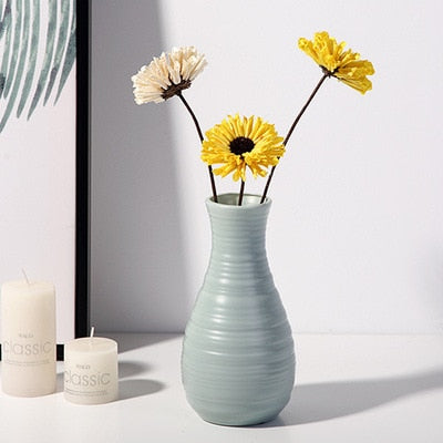 Plastic Vase For Home Decor