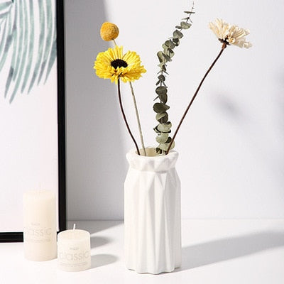 Plastic Vase For Home Decor