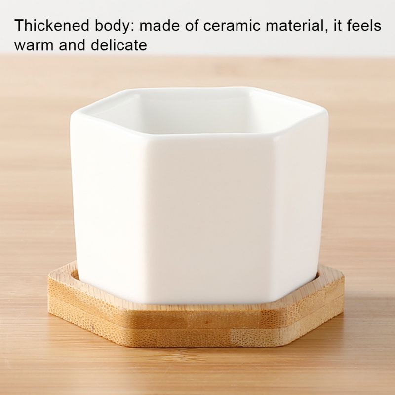 Six-sided Ceramic Pot