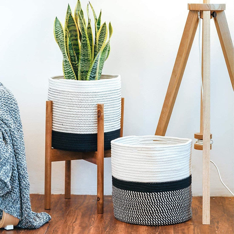 Hand-woven Simple Flower Pot