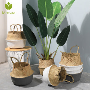 Handmade Bamboo Storage Baskets