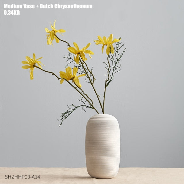 Scandinavian Style Ceramic Vase