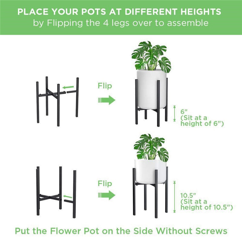 Adjustable Iron Flower Stand