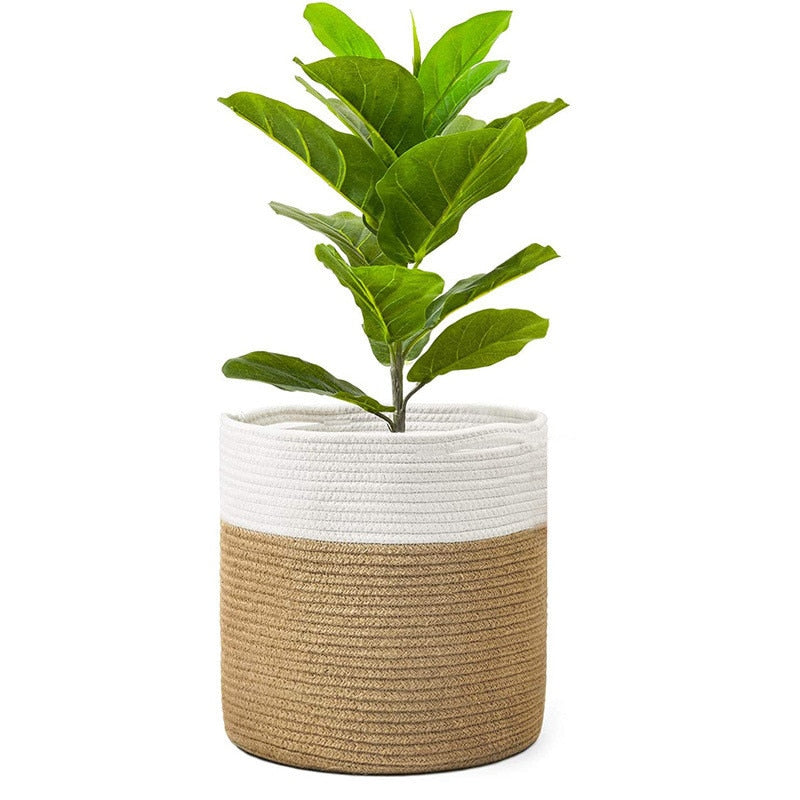 Hand-woven Simple Flower Pot