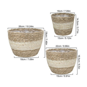 Woven Flower Baskets