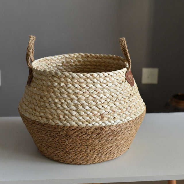 Mrosaa Foldable Natural Flower Pot