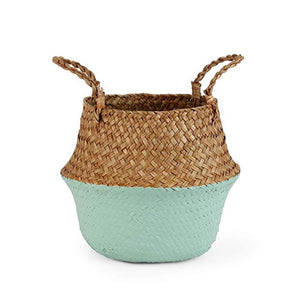 Macrame Wicker Basket