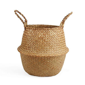 Macrame Wicker Basket