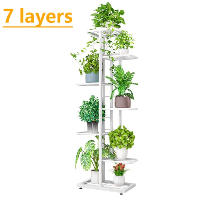 5/6/7/8Layers Iron Flower Stand