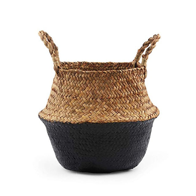 Red Bamboo Flower Basket